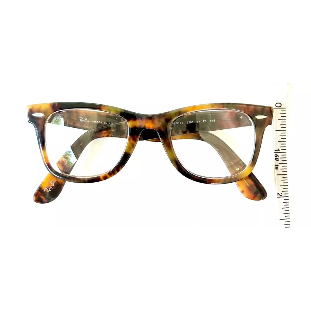 ***SOLD*** Ray-Ban Wayfarer RB 5121 2291 Eyeglasses Frame Brown Tortoise - Picture 8 of 10